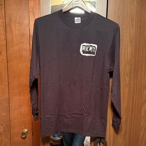 RENT No Day But Today Black Long Sleeve Shirt Size L - NEW